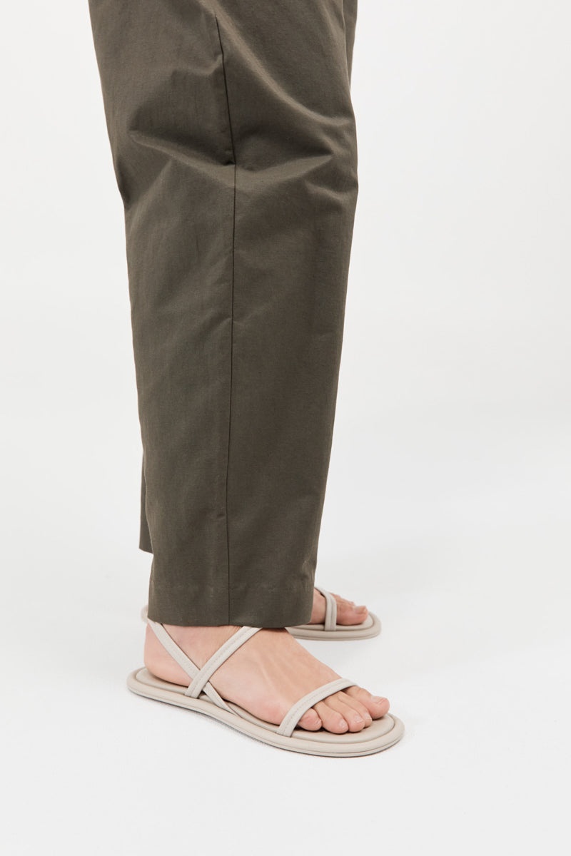Fine Strap Sandal - Creme - 6