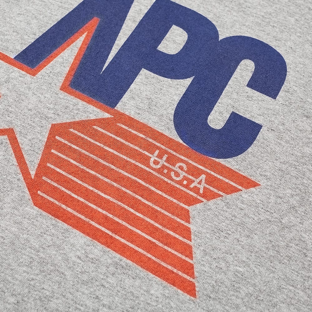 A.P.C. Cornelius USA Logo Tee - 2