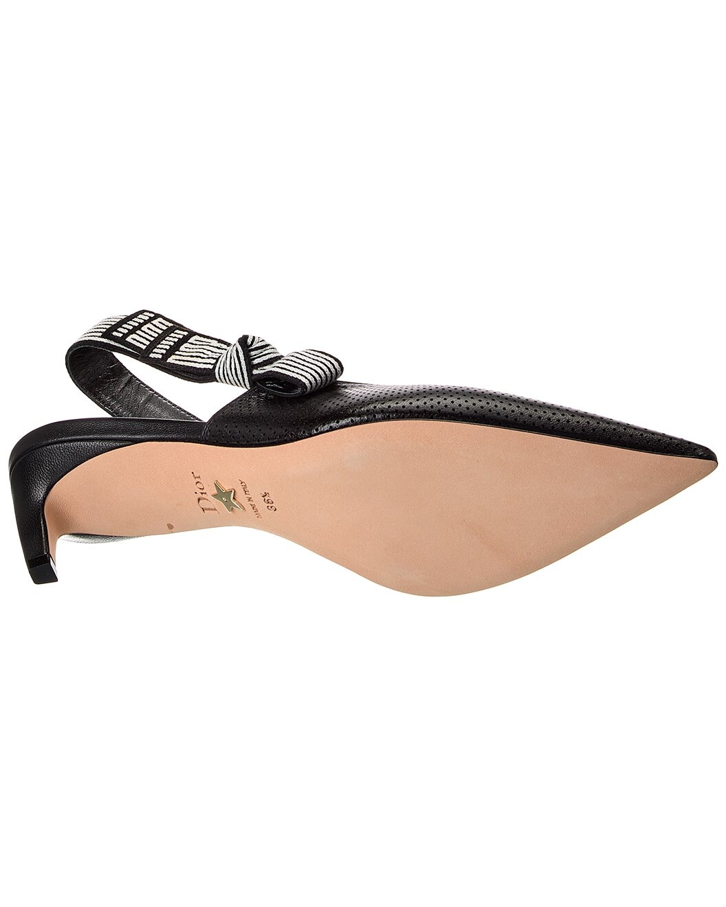 Dior Toujours Leather Slingback Pump - 4