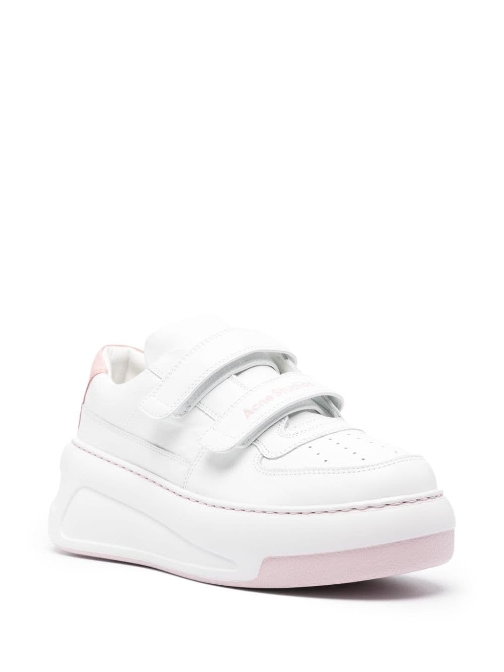 touch-strap platform sneakers - 2