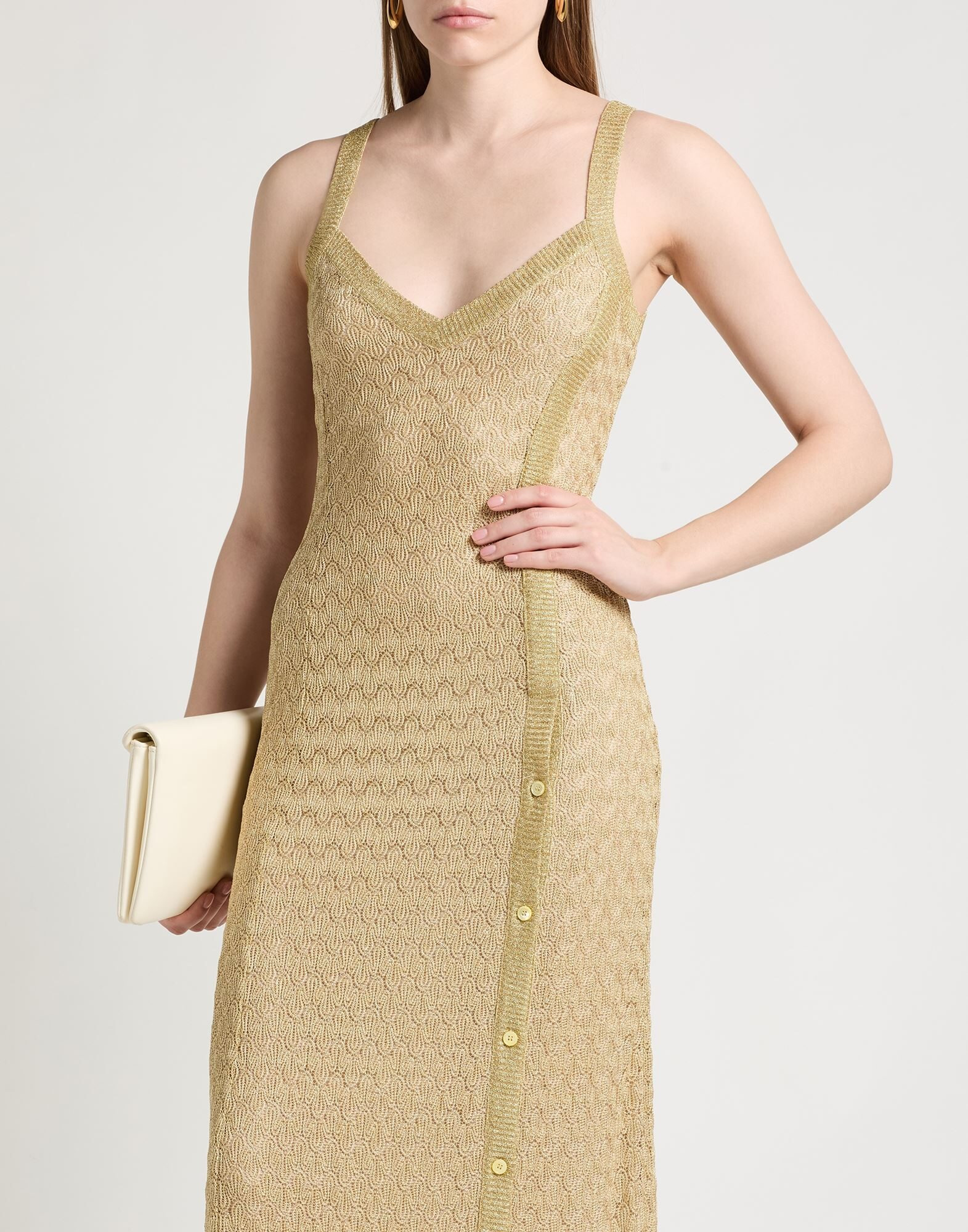Silver Women's Long Dress - 4