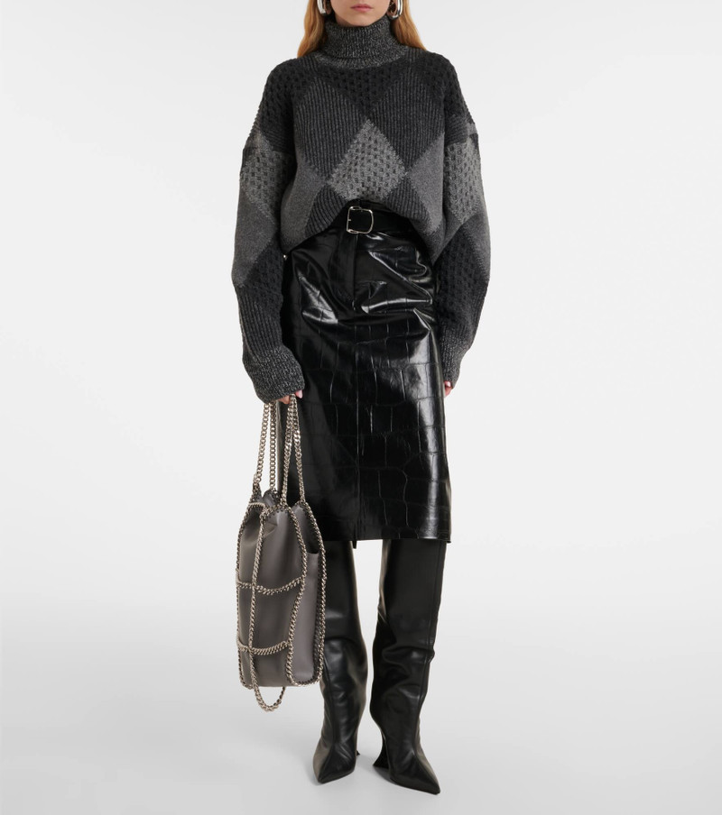 Stella McCartney Falabella Small faux leather tote bag outlook