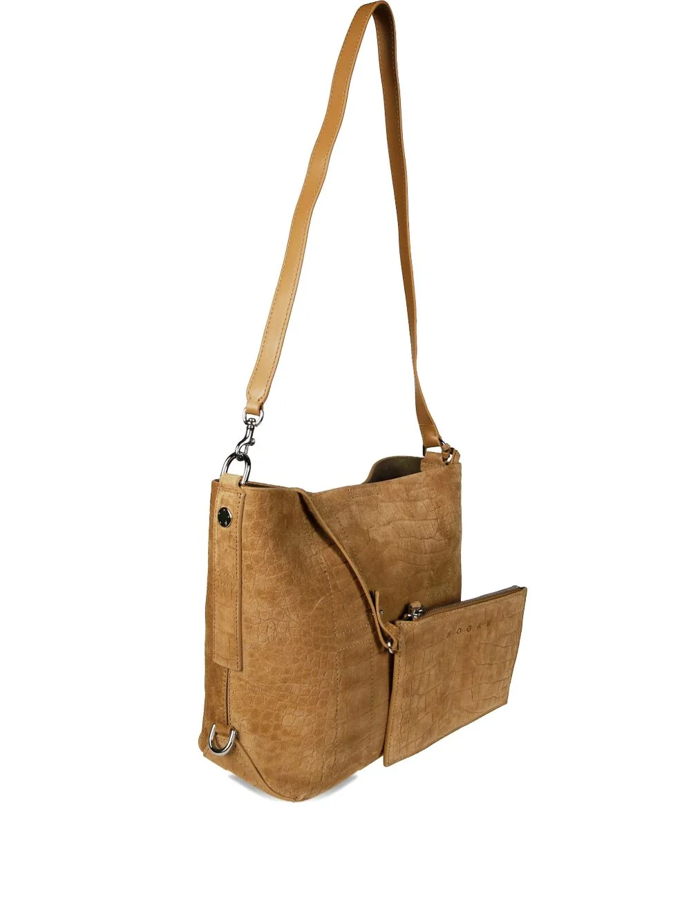 small Hocket embossed shoulder bag - 1