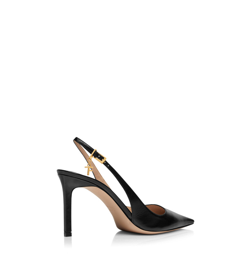 SHINY LEATHER ANGELINA SLINGBACK 3