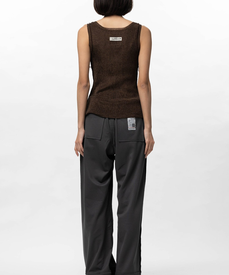 Inside-Out Glitter Knit Tank-top 5