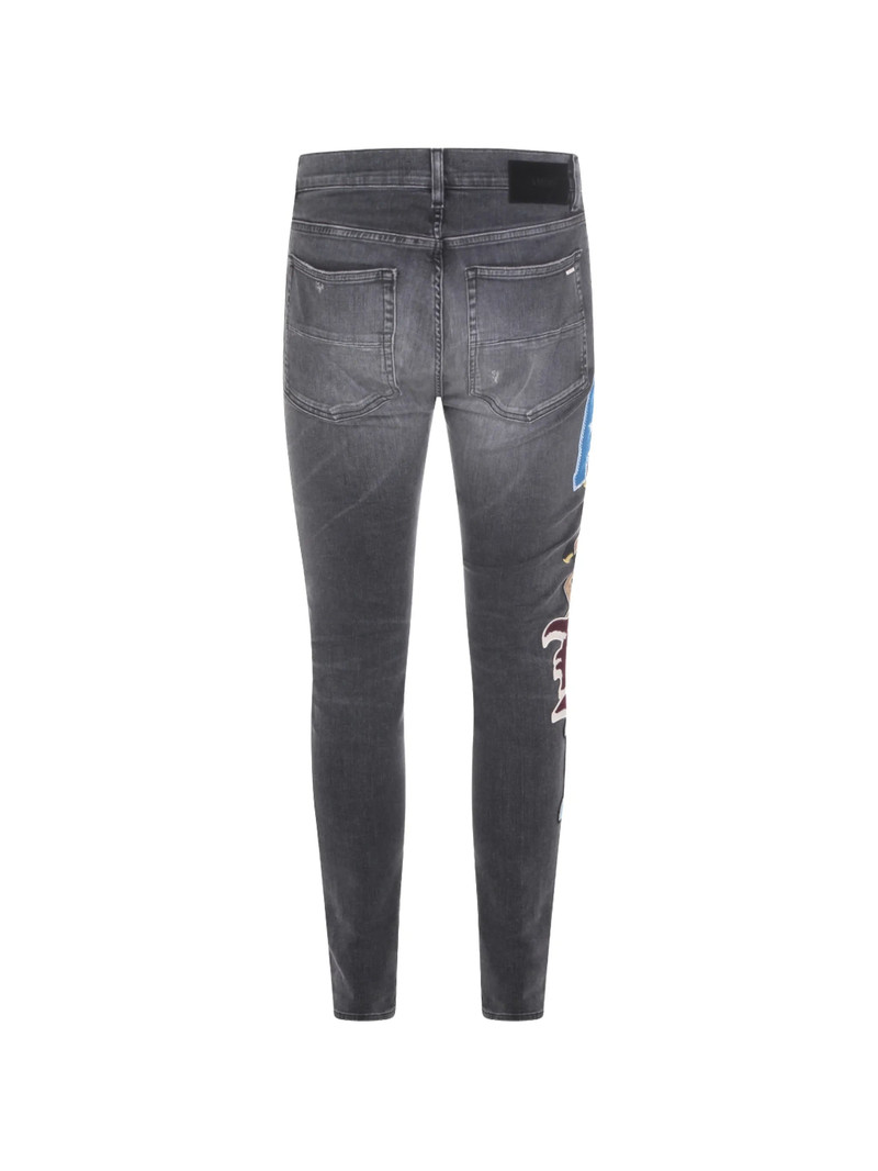 AMIRI Amiri Ripped Patch Skinny Jeans outlook