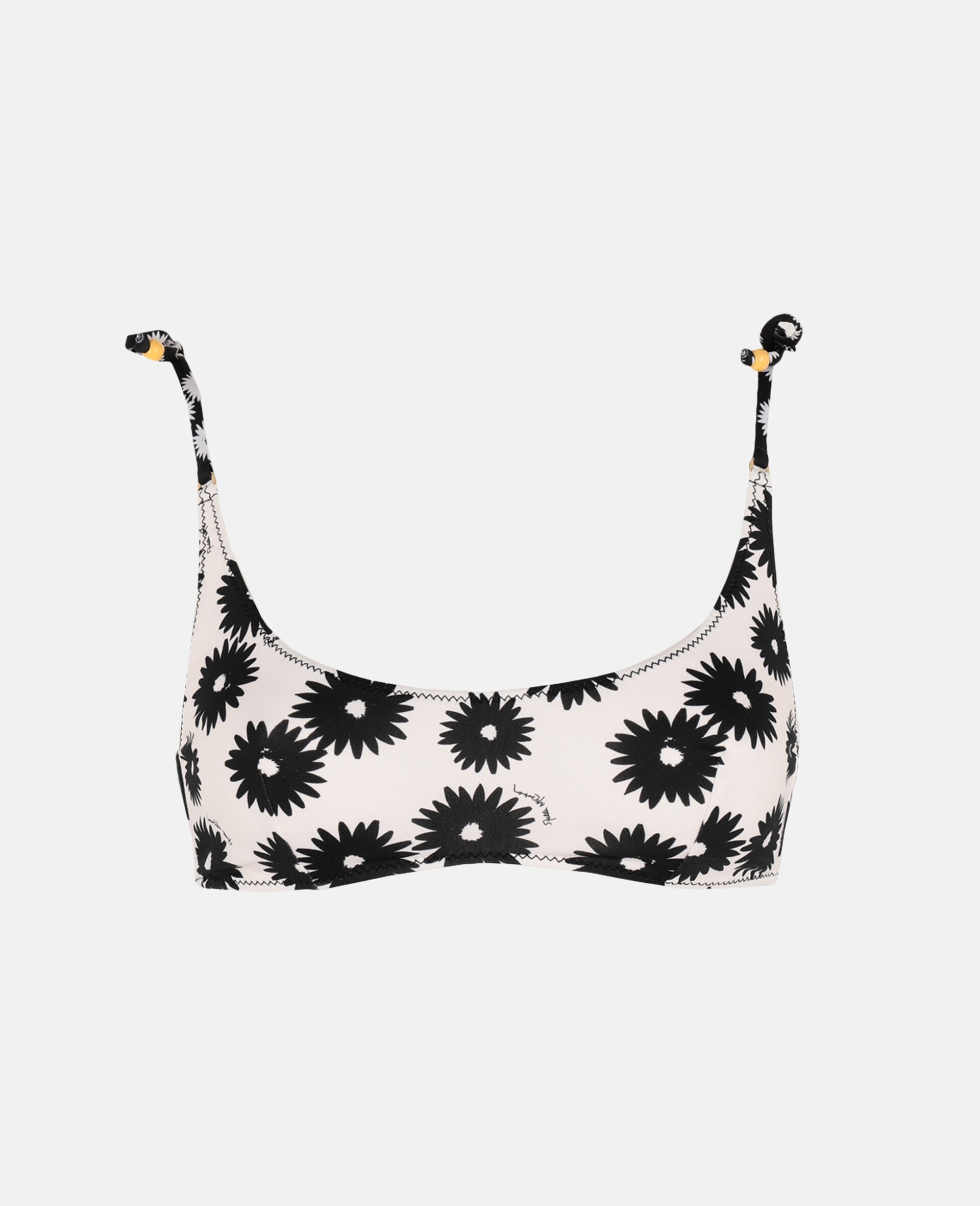 Linda Floral Print Bikini Top - 1