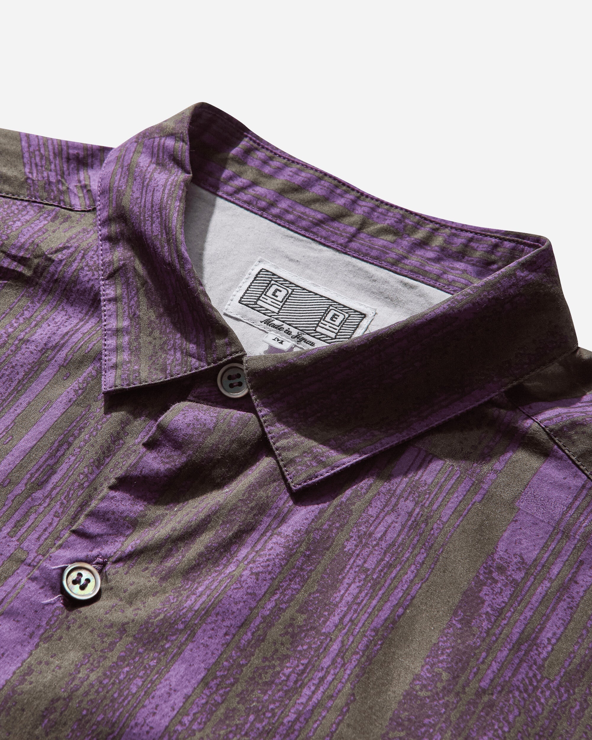 Men's FK Pattern Big Shirt Grey - 3
