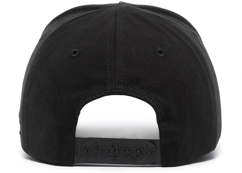 Palm Angels Palm Angels Spray bear Print Cap Black Beige outlook