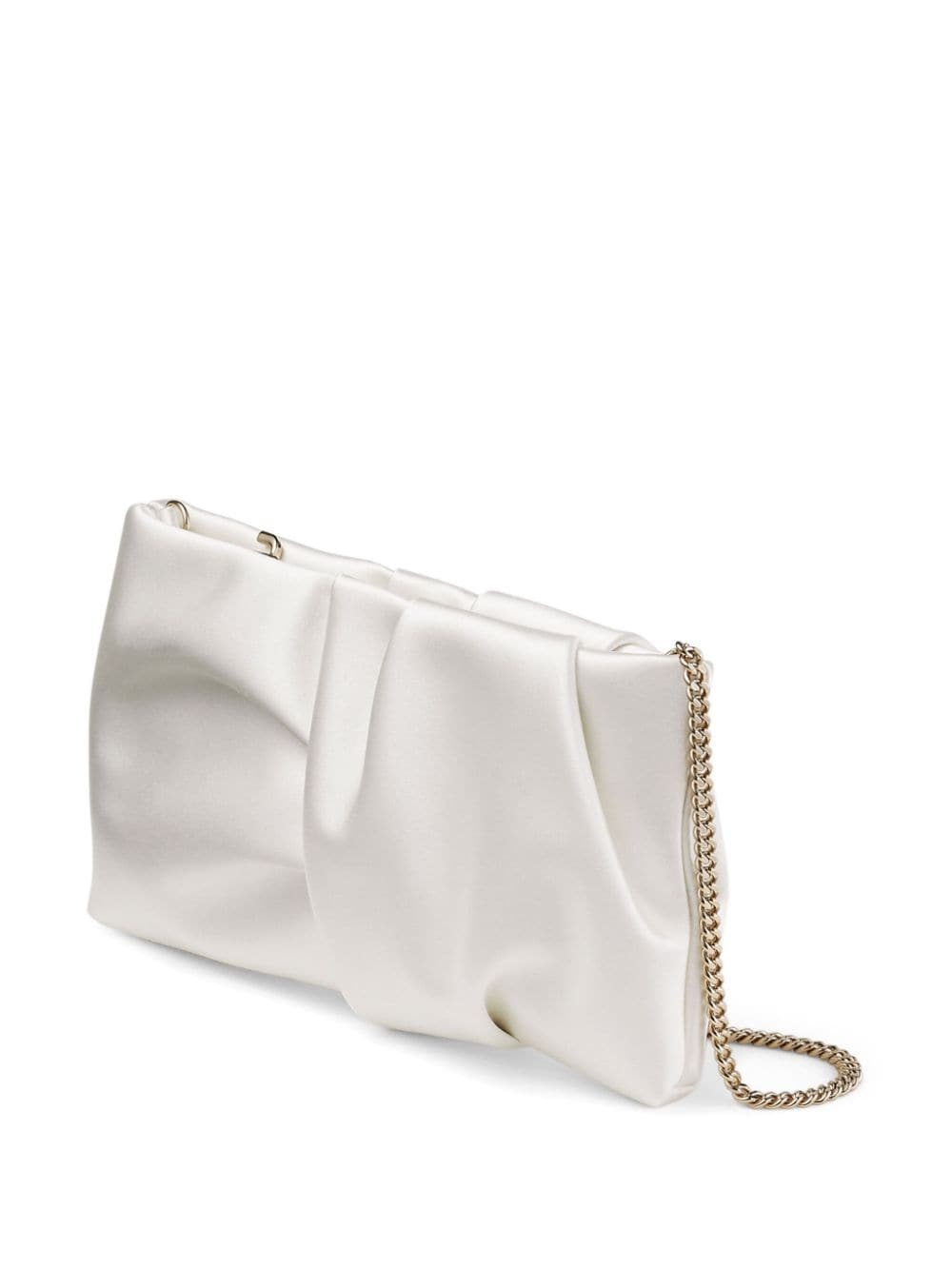 Bonny gathered clutch bag - 4
