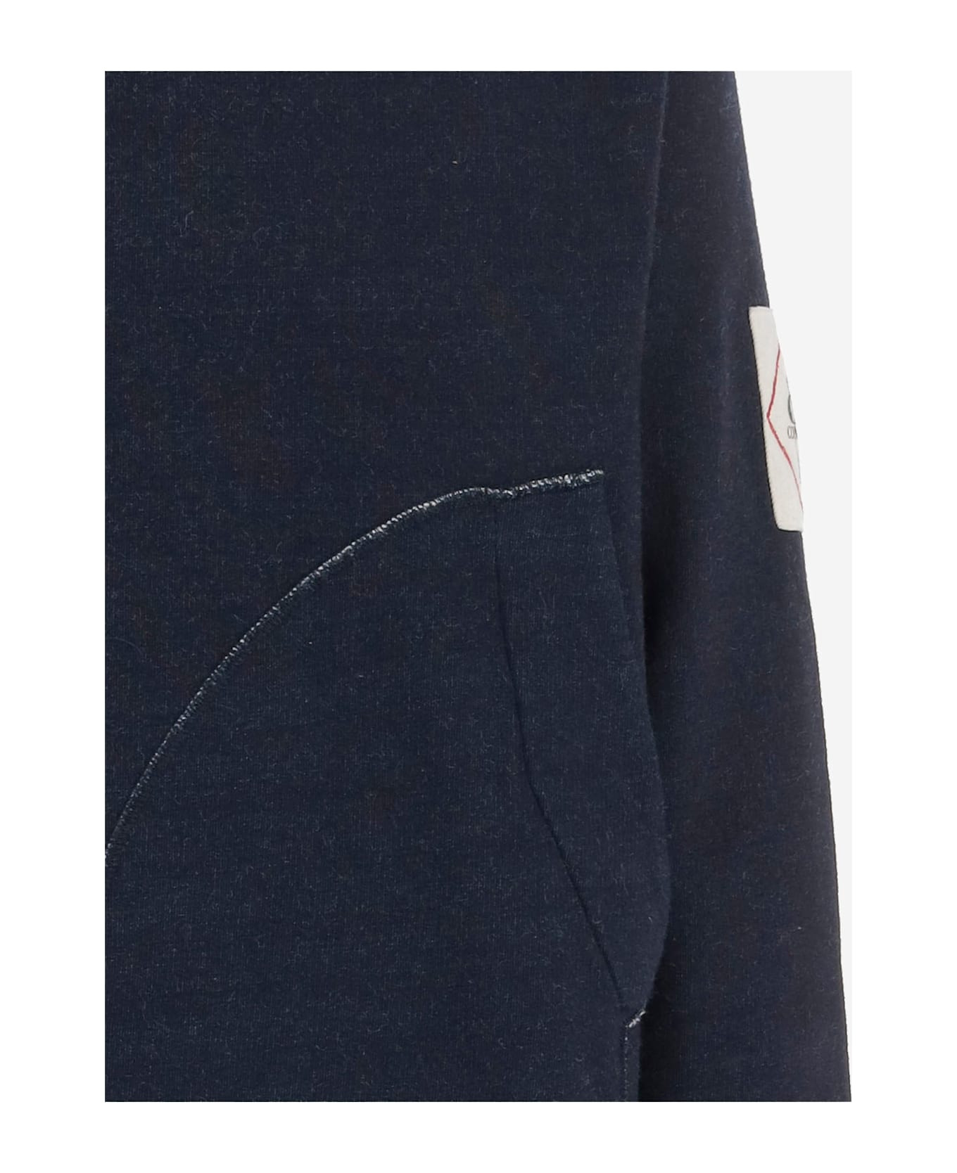 Hooded Sweatshirt With Logo Patch - 3