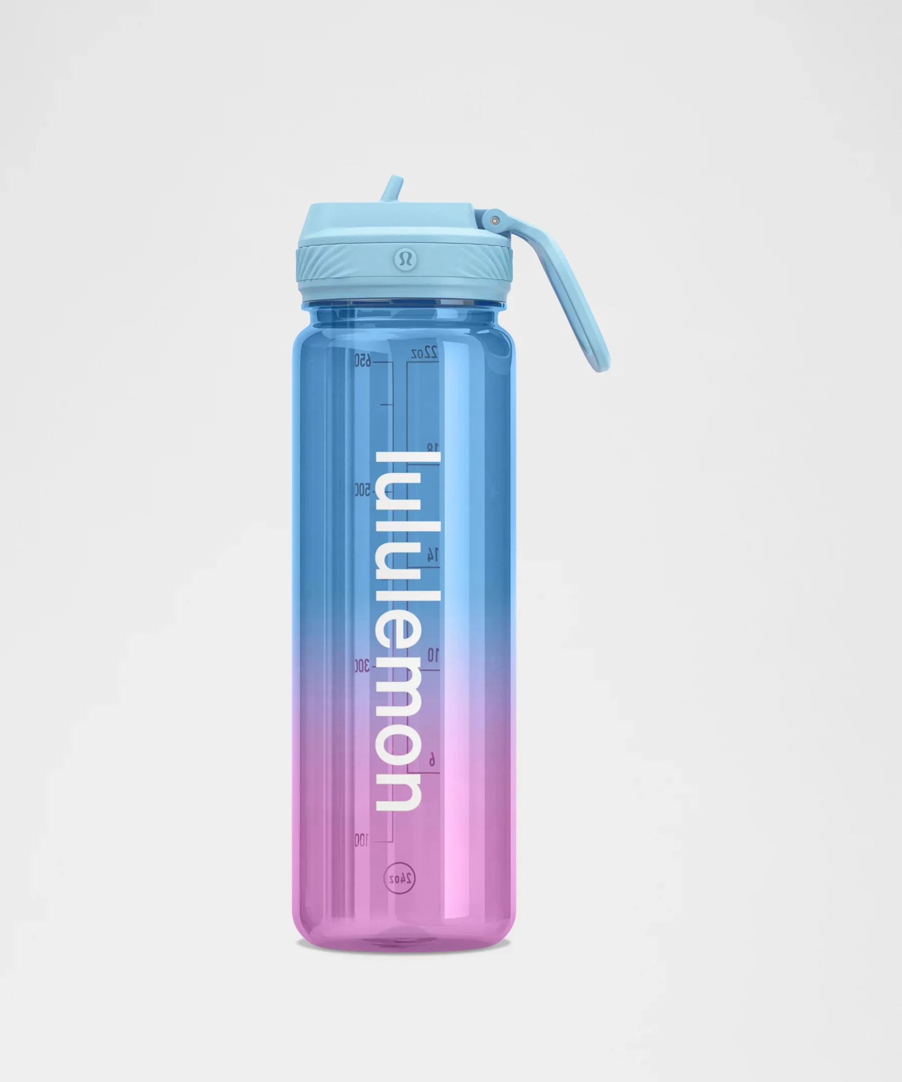 Back to Life Clear Bottle 24oz *Straw Lid - 1