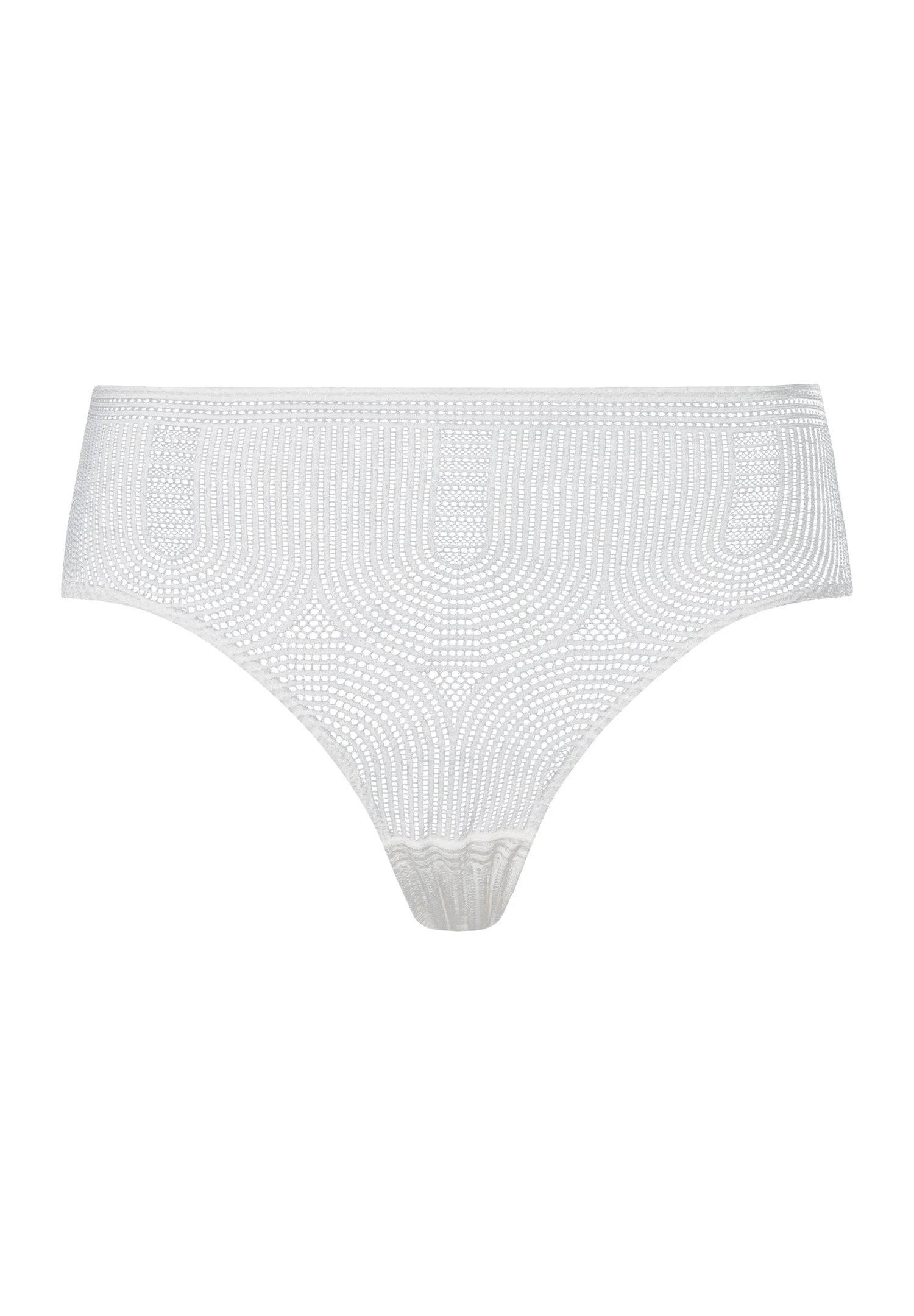Martha Lace High Cut Brief - 1