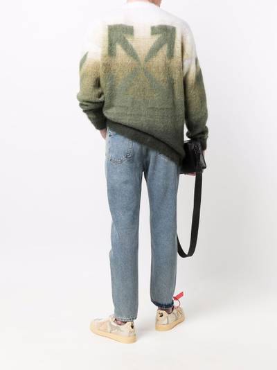 Off-White Diag brushed-knit jumper outlook