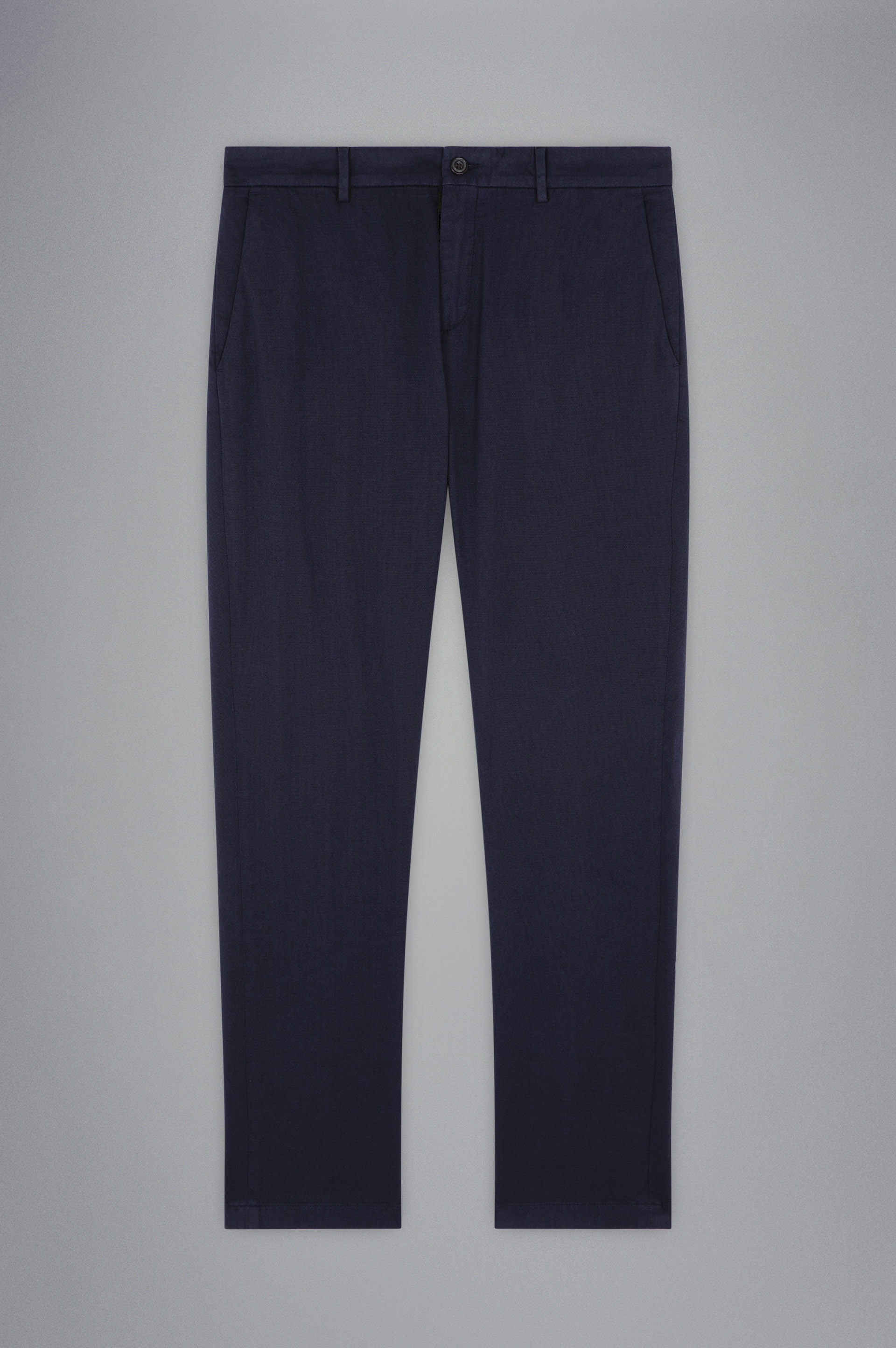 COTTON STRETCH CHINO TROUSERS - 1