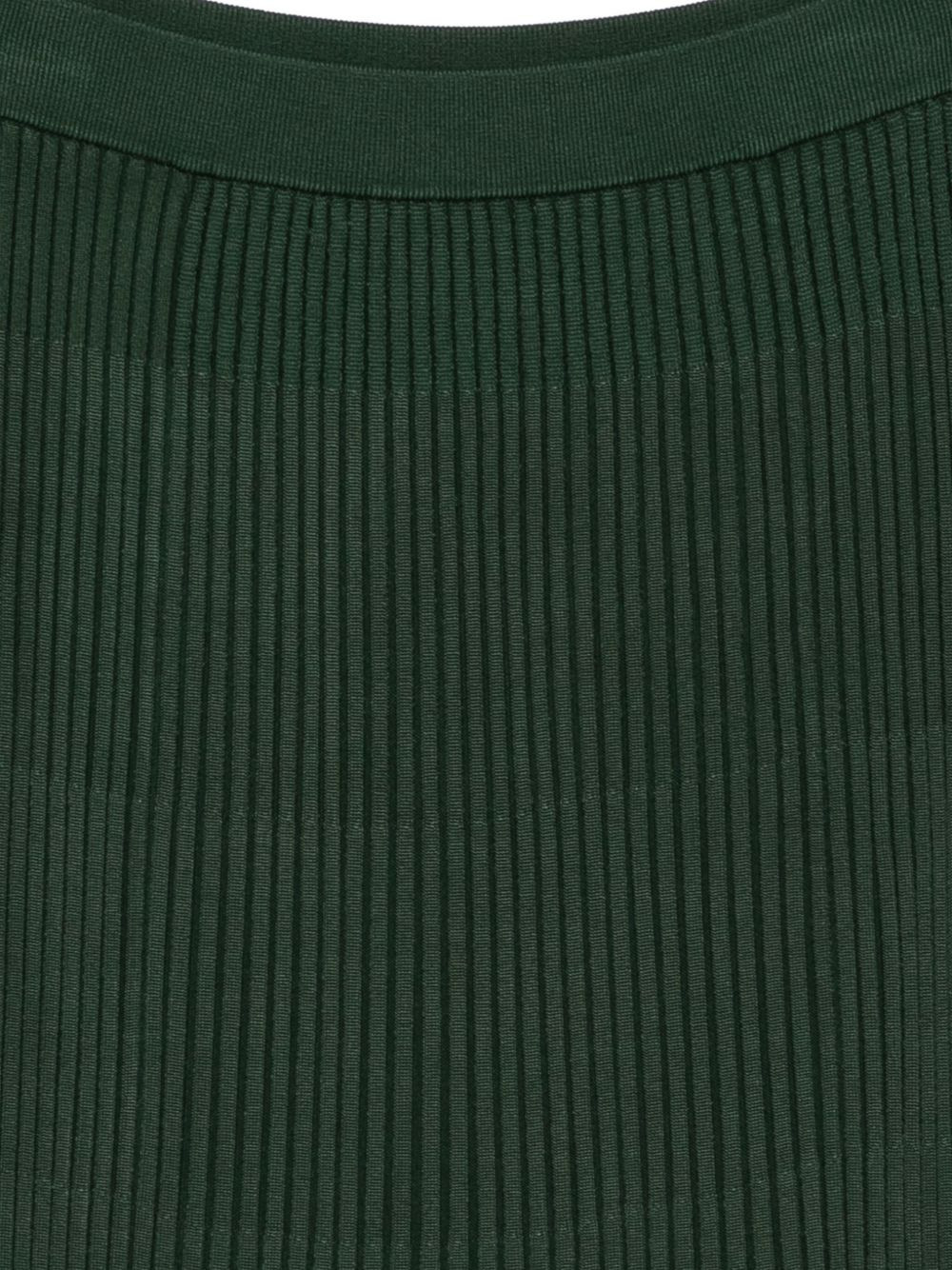 ribbed-pleated midi skirt - 3