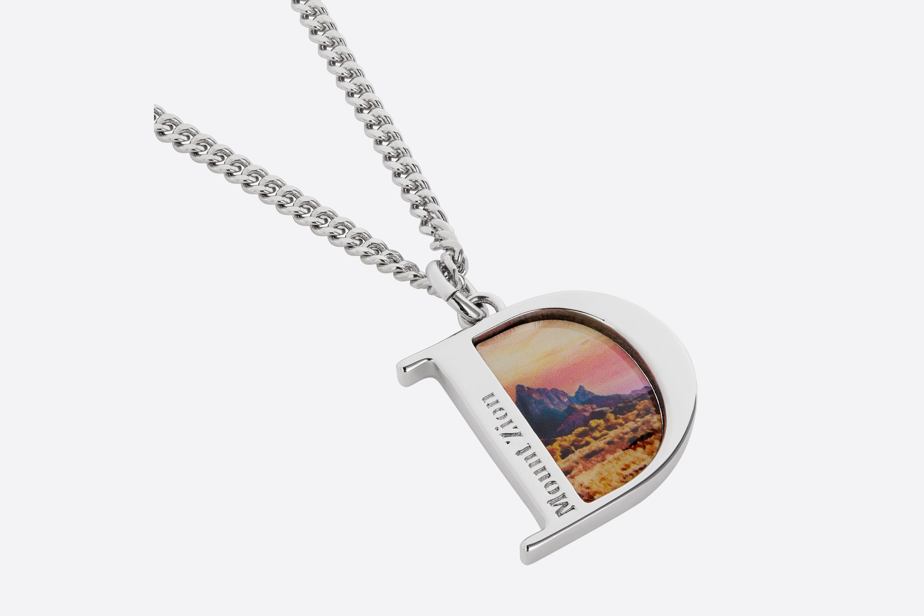 'D' Pendant Necklace - 3