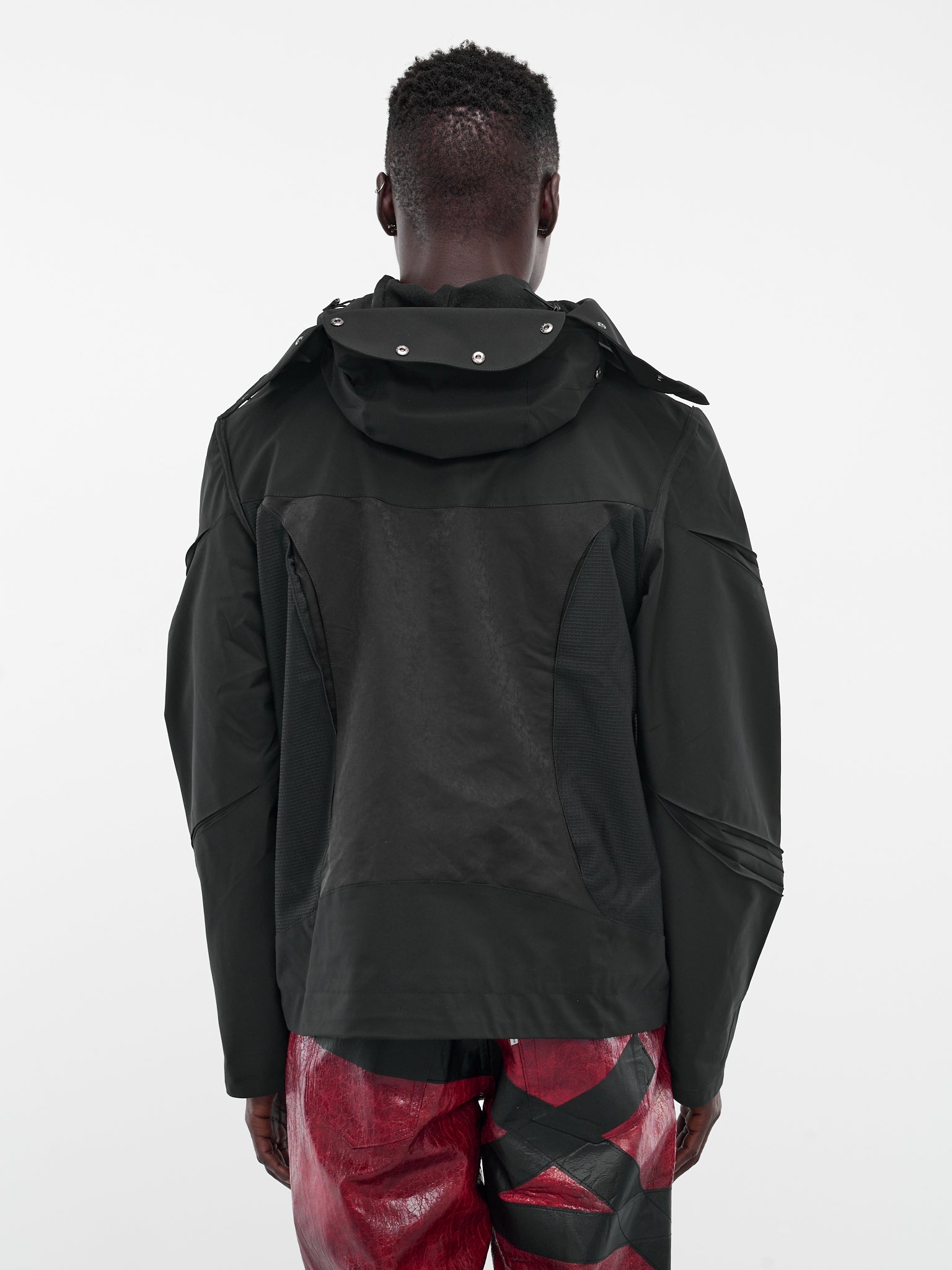 Gather-Slashed Windbreaker - 3