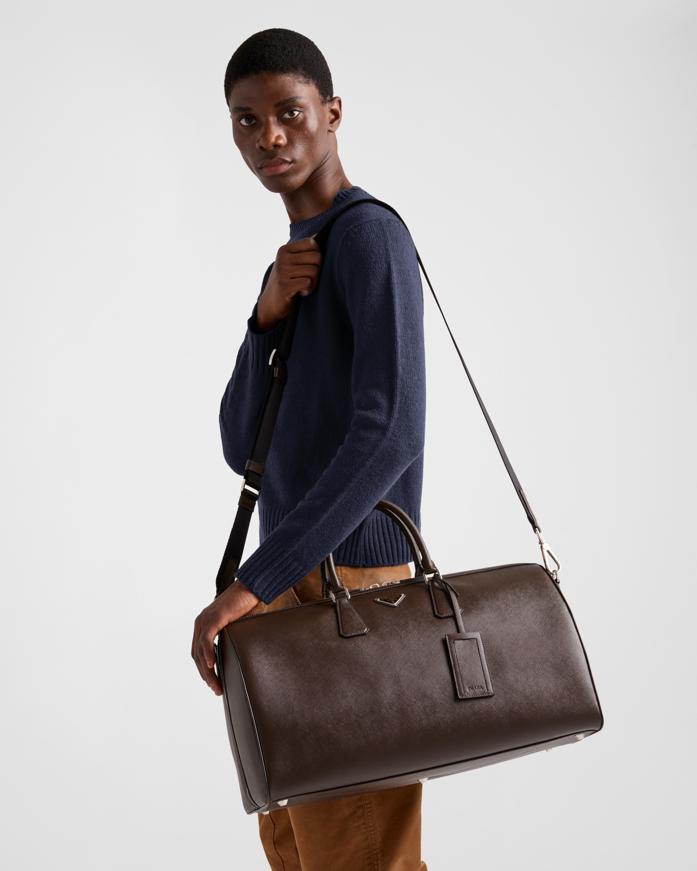 Saffiano Leather Travel Bag - 9