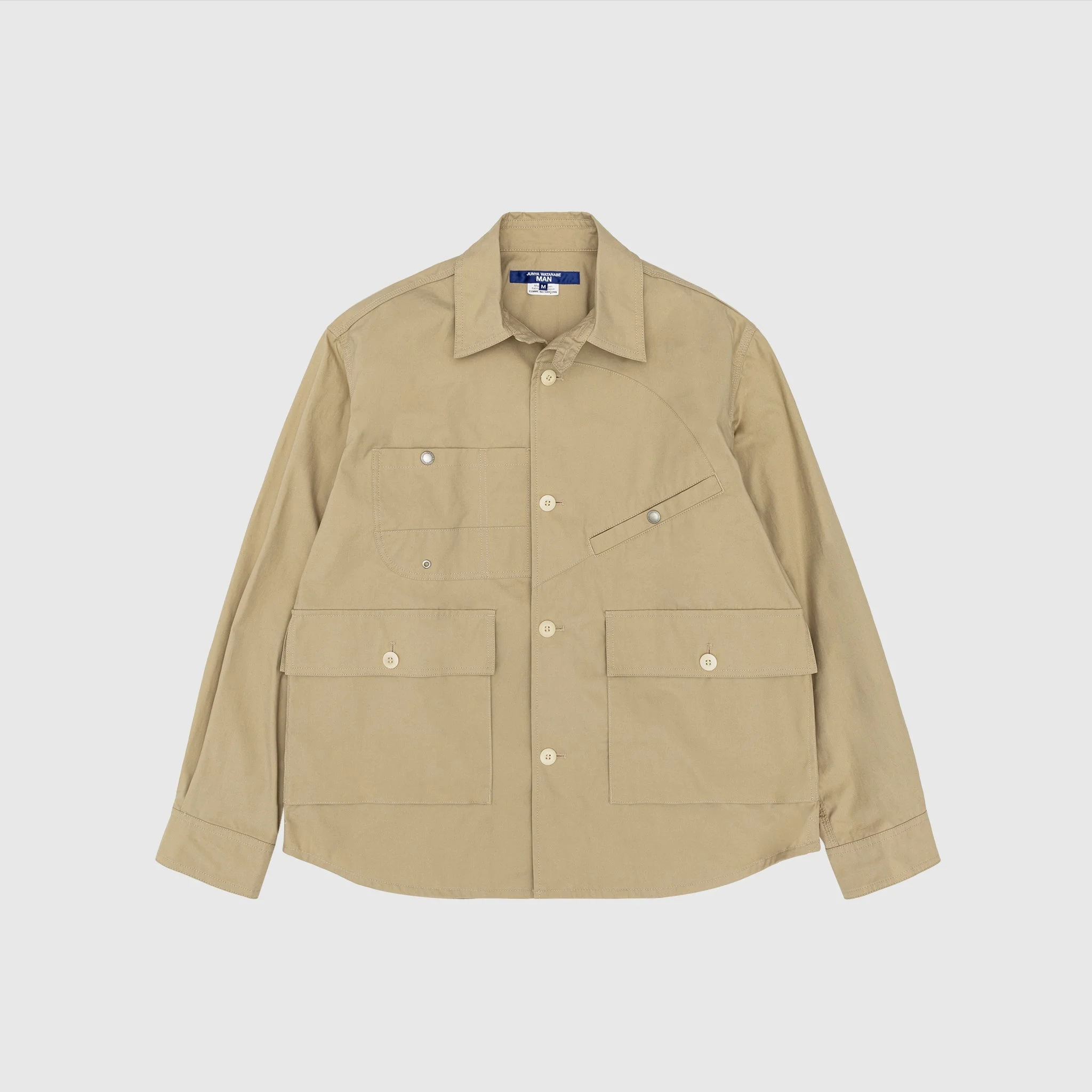 MULTI-POCKET OVER SHIRT - 1