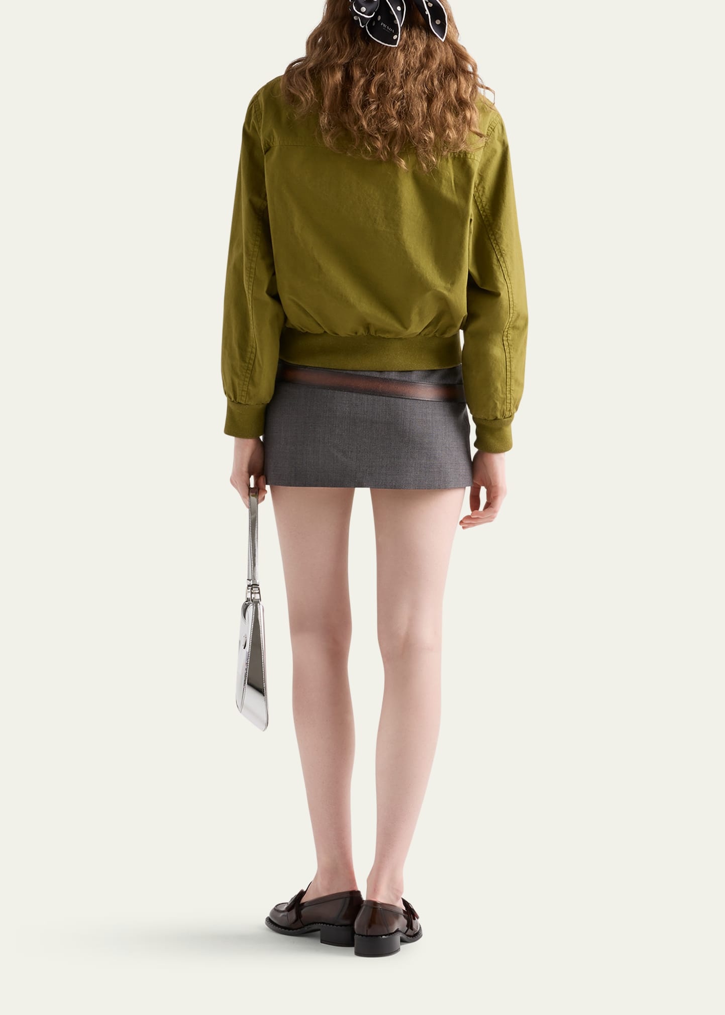 Poplin Old Bomber Jacket - 2