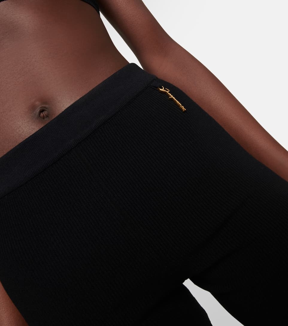 Le Short Pralu ribbed-knit shorts - 4