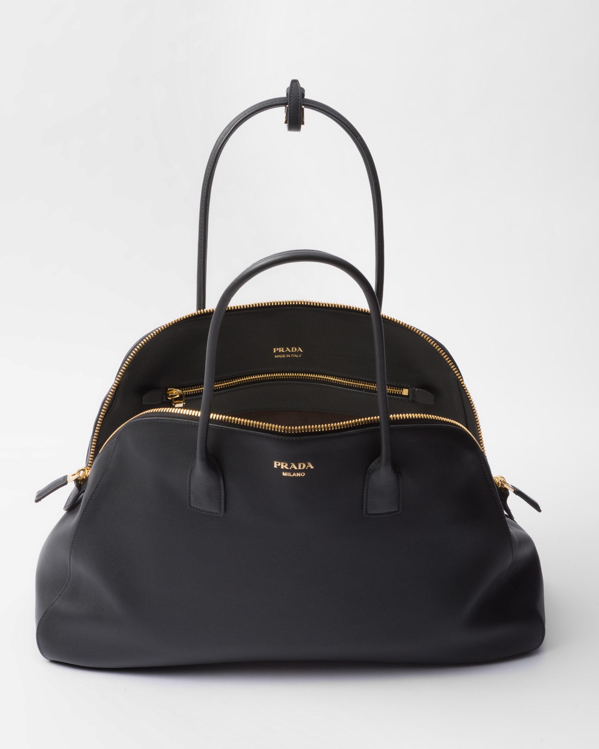 Prada Large leather tote bag | REVERSIBLE