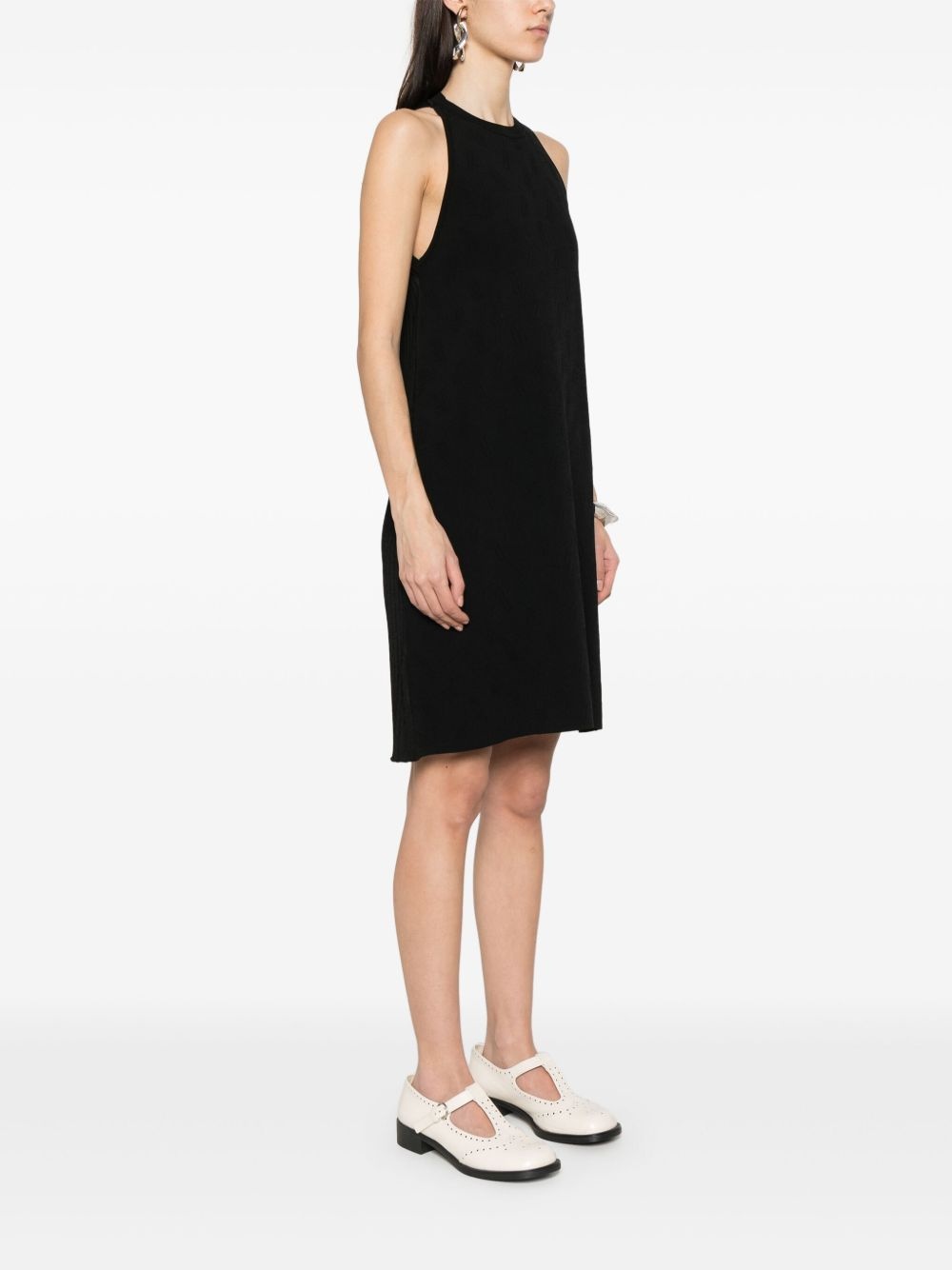 knitted mini dress - 3