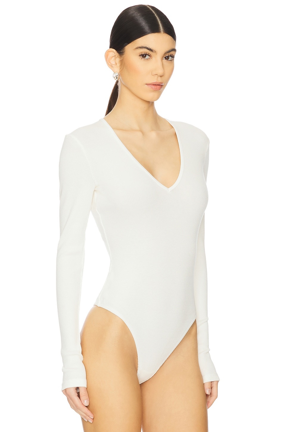 Helsa Deep V Bodysuit - 3