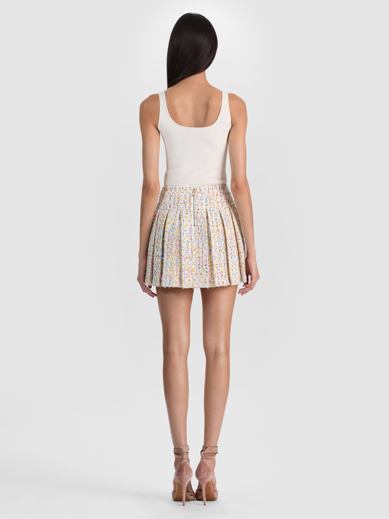 Alice + Olivia EMILIE TWEED MINI SKIRT outlook