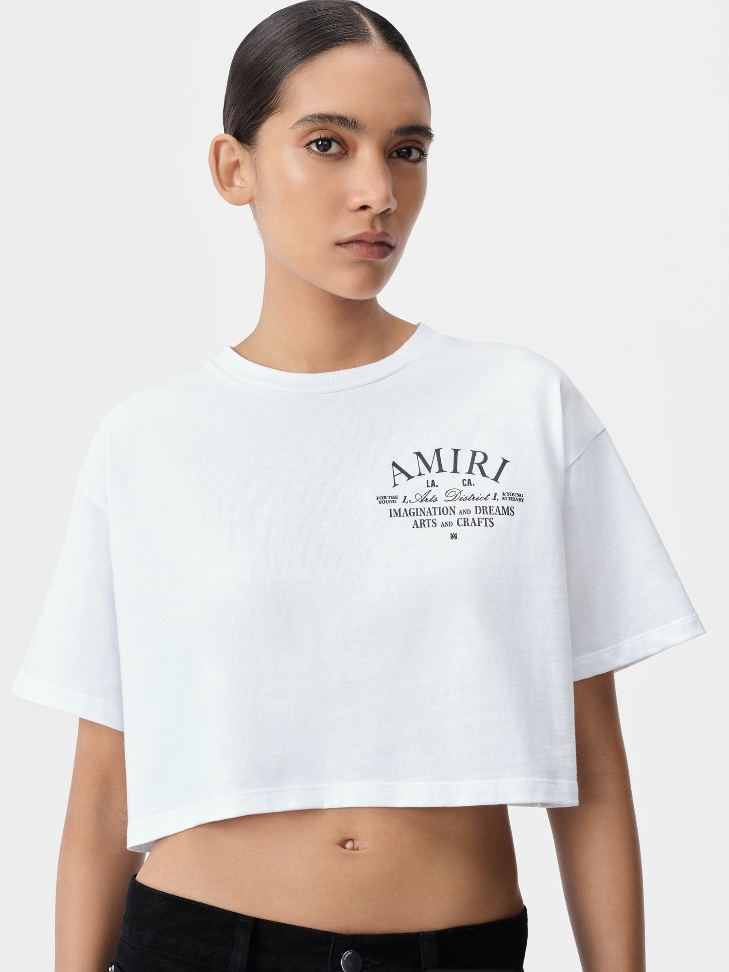 WOMEN'S ARTS DISTRICT CROPPED TEE - 1