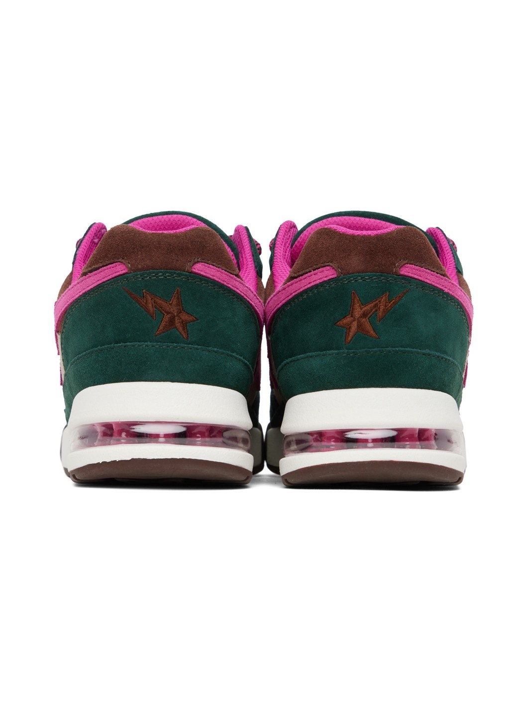 Green & Pink Road Sta #1 M2 Sneakers - 2