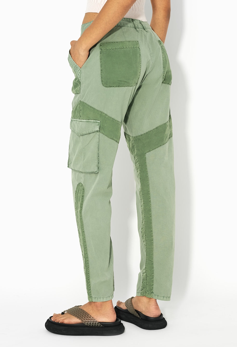 PANELED UTILITY PANT - 7