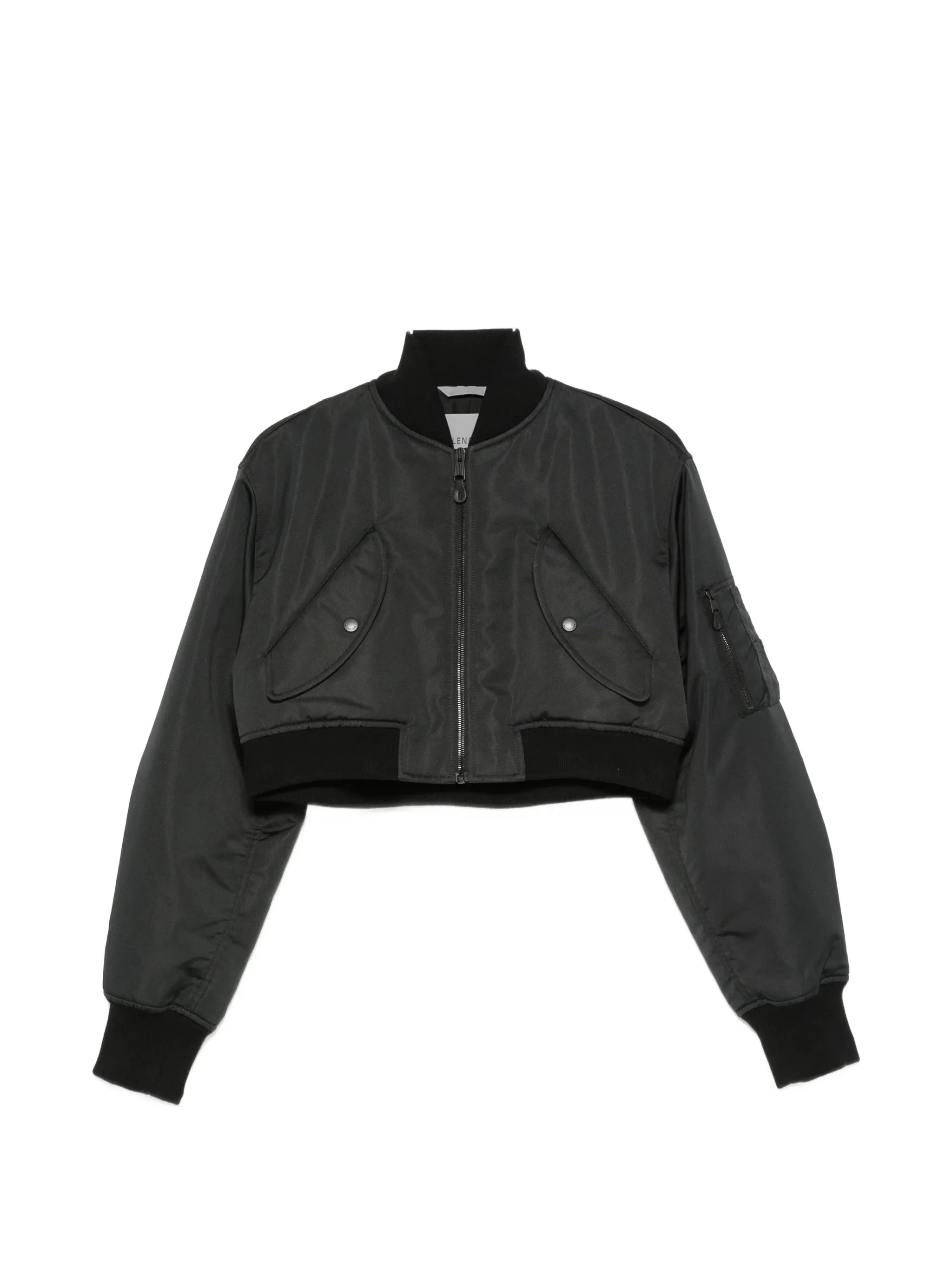 Balenciaga Cropped Bomber Jacket - 1