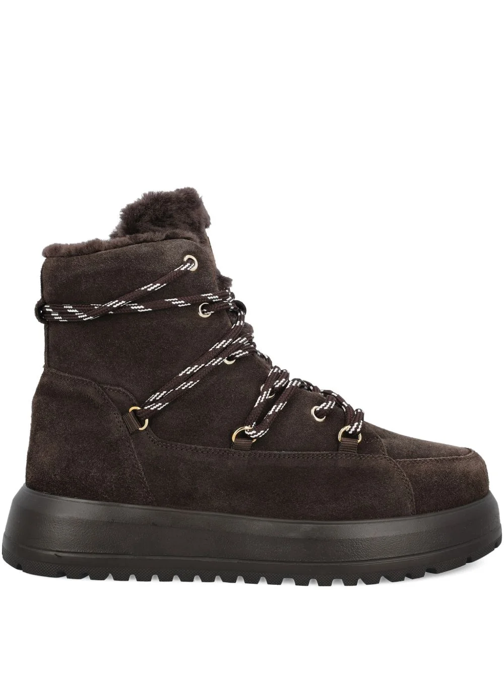 shearling boots - 1
