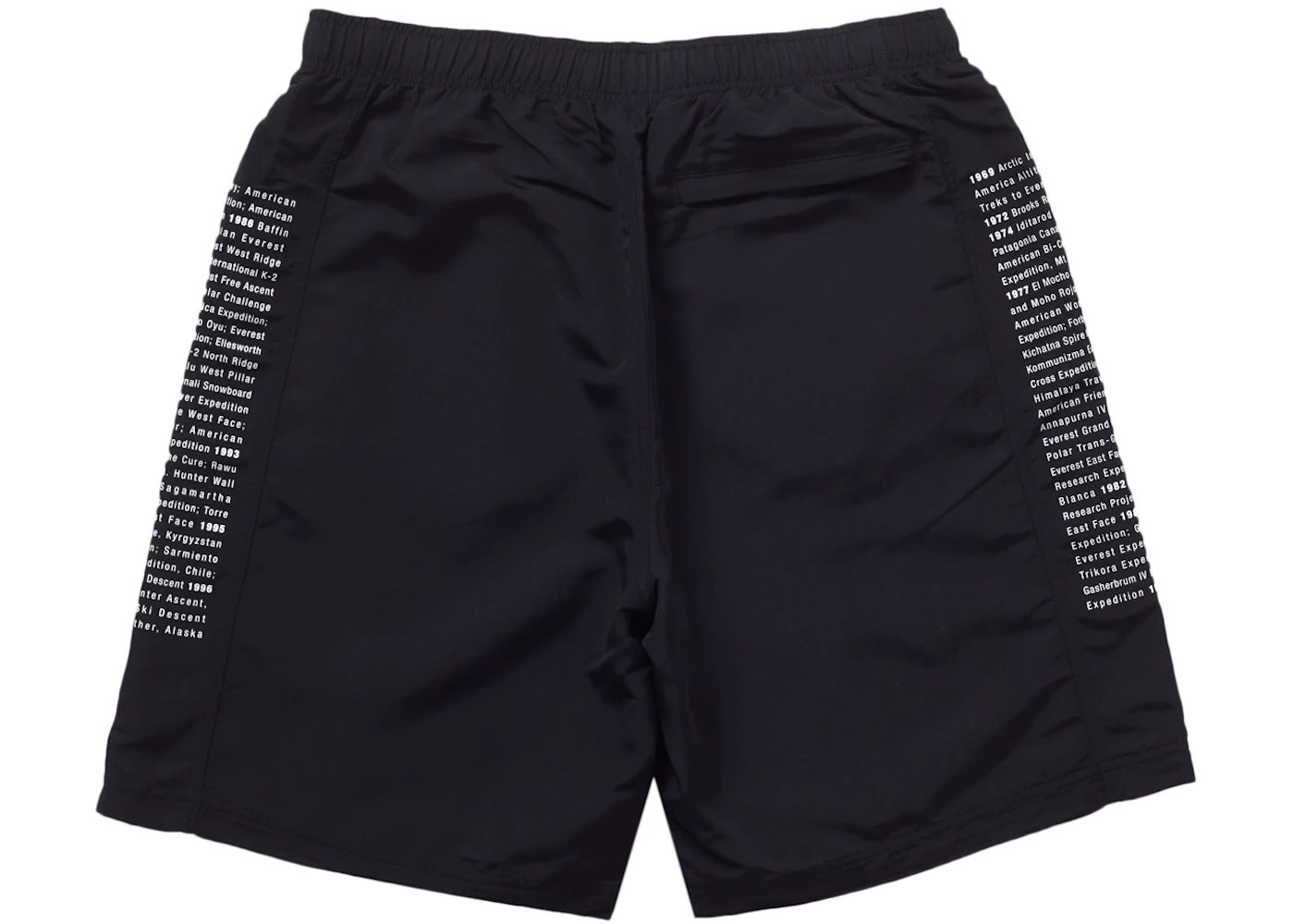 Supreme The North Face Nylon Short Black - 3