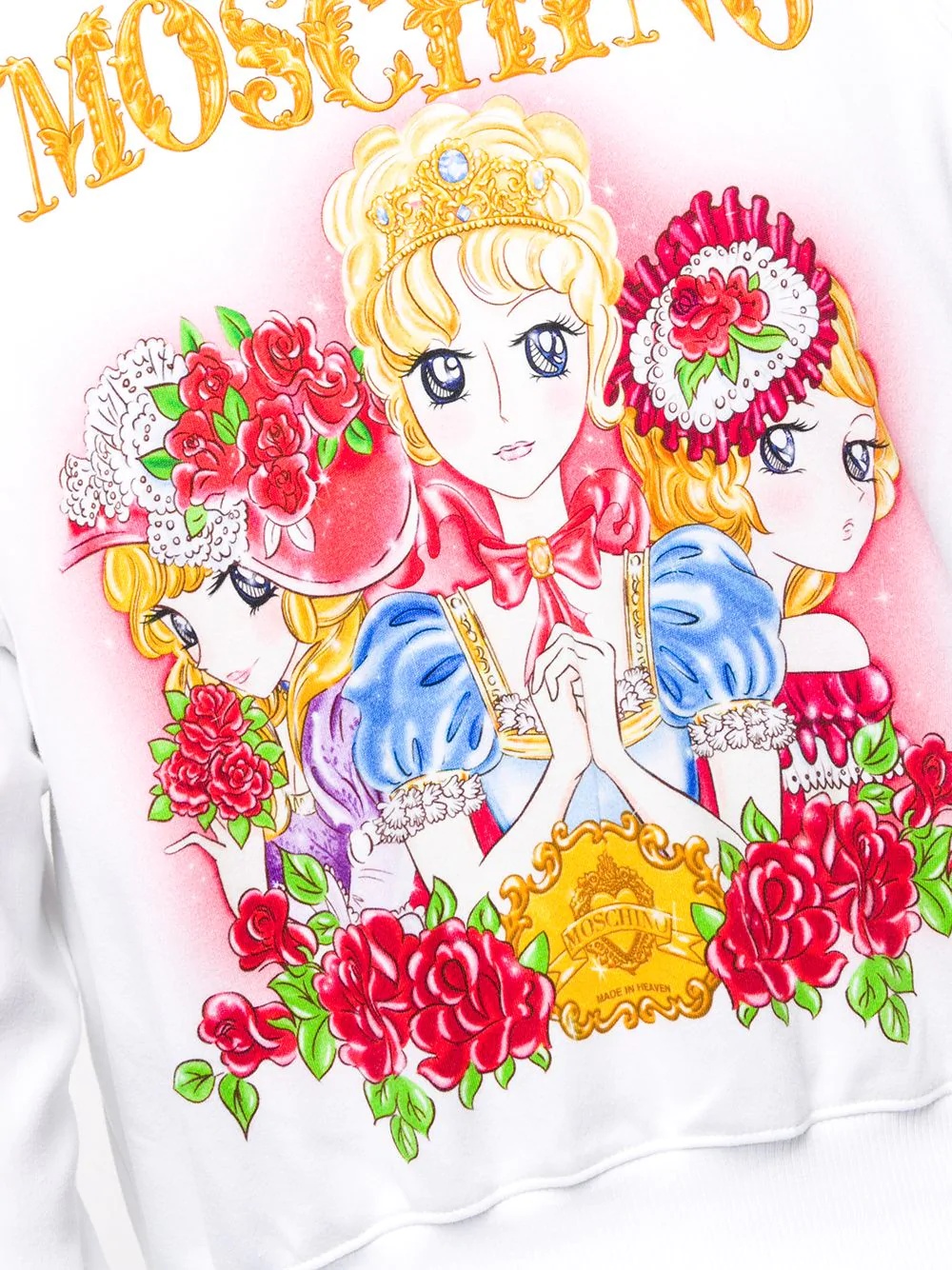 cropped Animé print jacket - 5