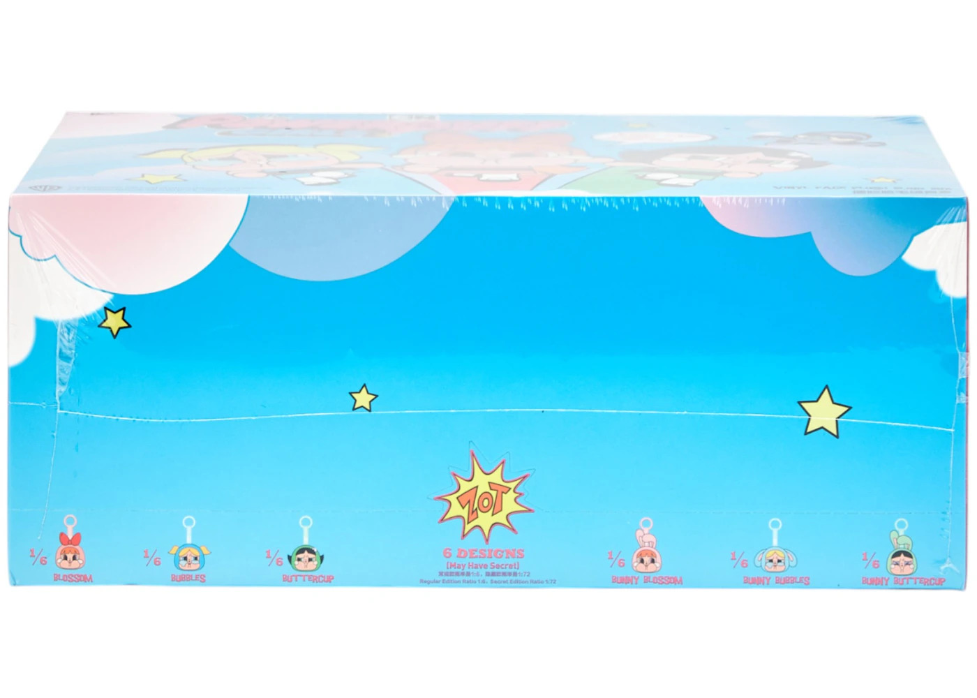 Pop Mart CryBaby x Powerpuff Girls Series Vinyl Face Plush Sealed Case (6 Blind Boxes) - 2