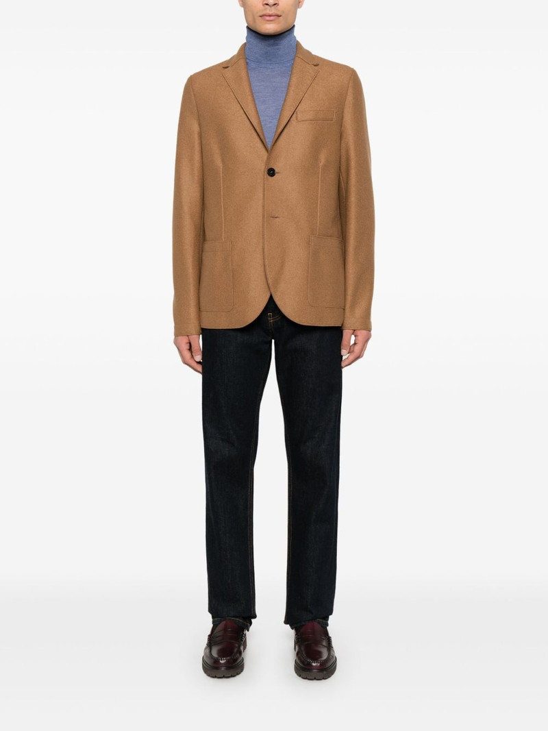 Harris Wharf London wool blazer outlook
