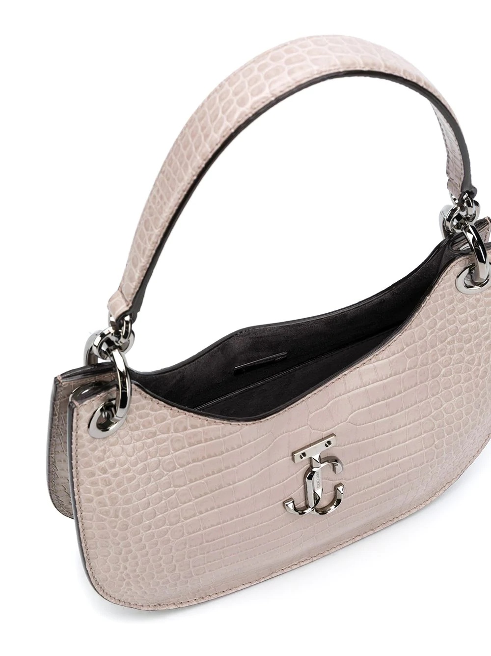 small Varenne crocodile-effect shoulder bag - 5