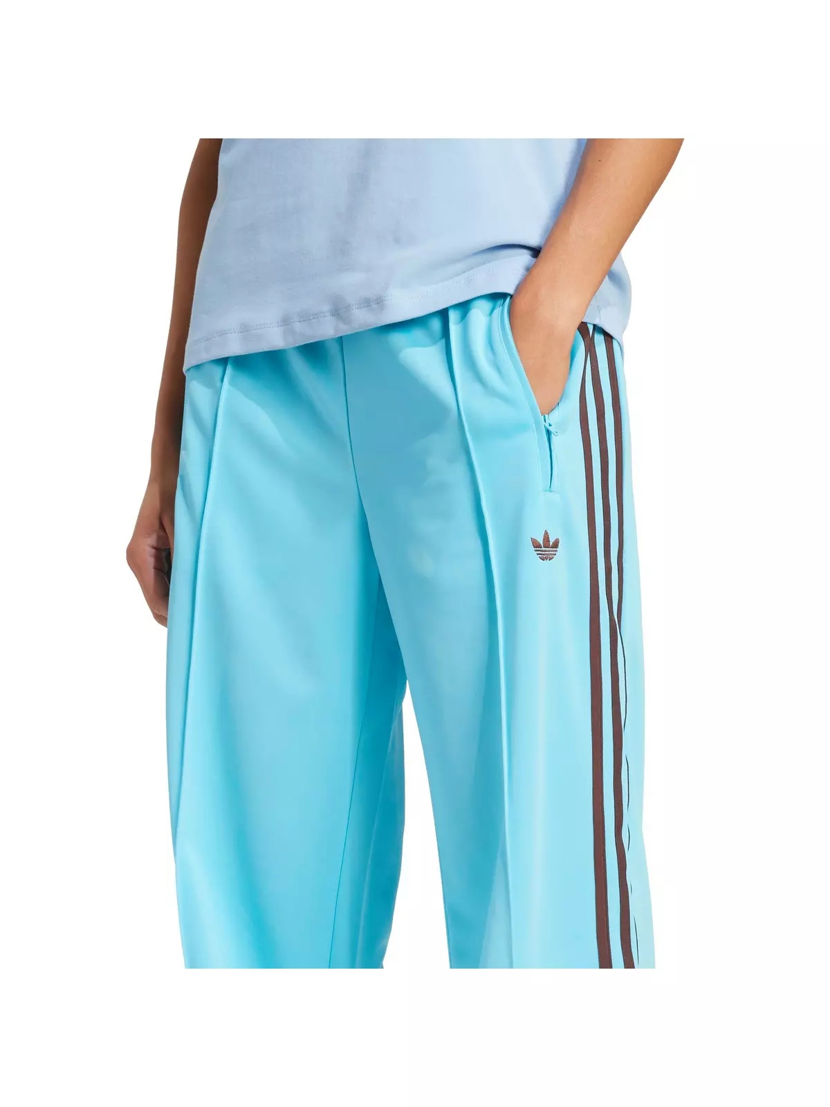 Originals Women's Adicolor Classic Firebird Loose Track Tracksuit Bottoms -Blue/Orange - 3