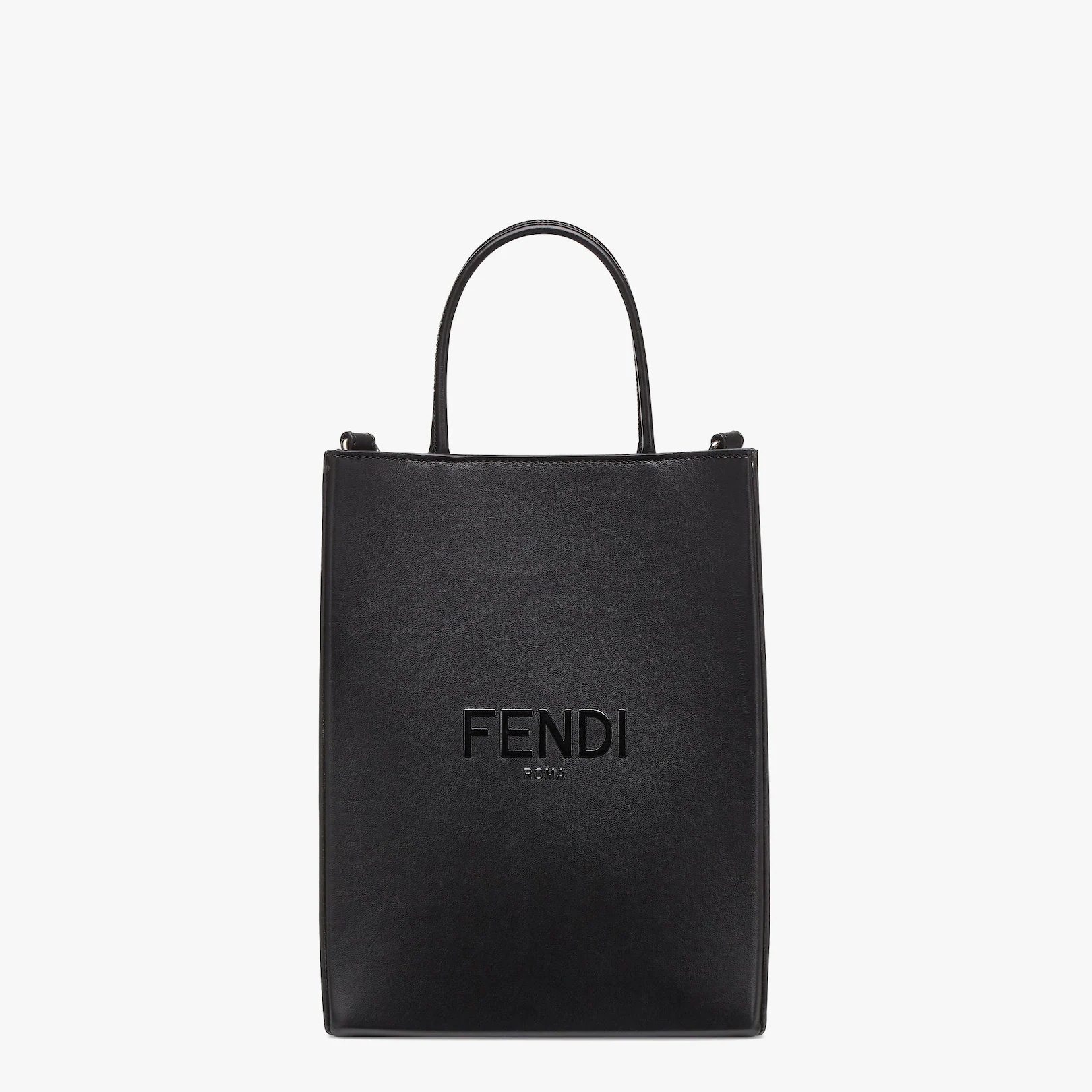 Black leather bag - 1