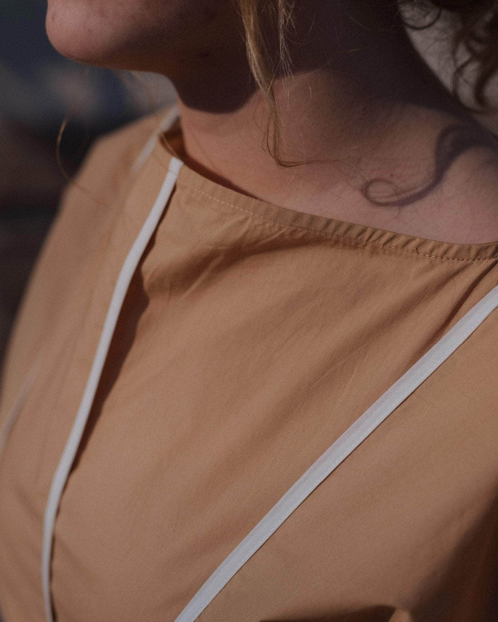 Nika Dress - Organic Cotton Poplin - 7