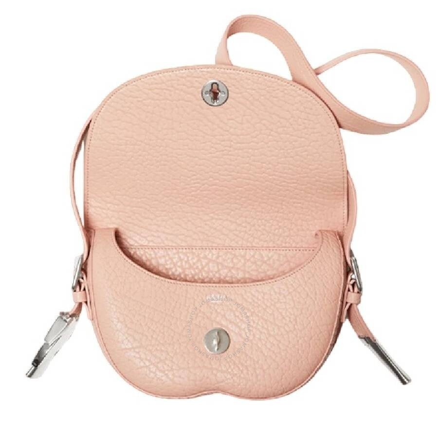 Burberry Chess Leather Satchel - Blush - 4
