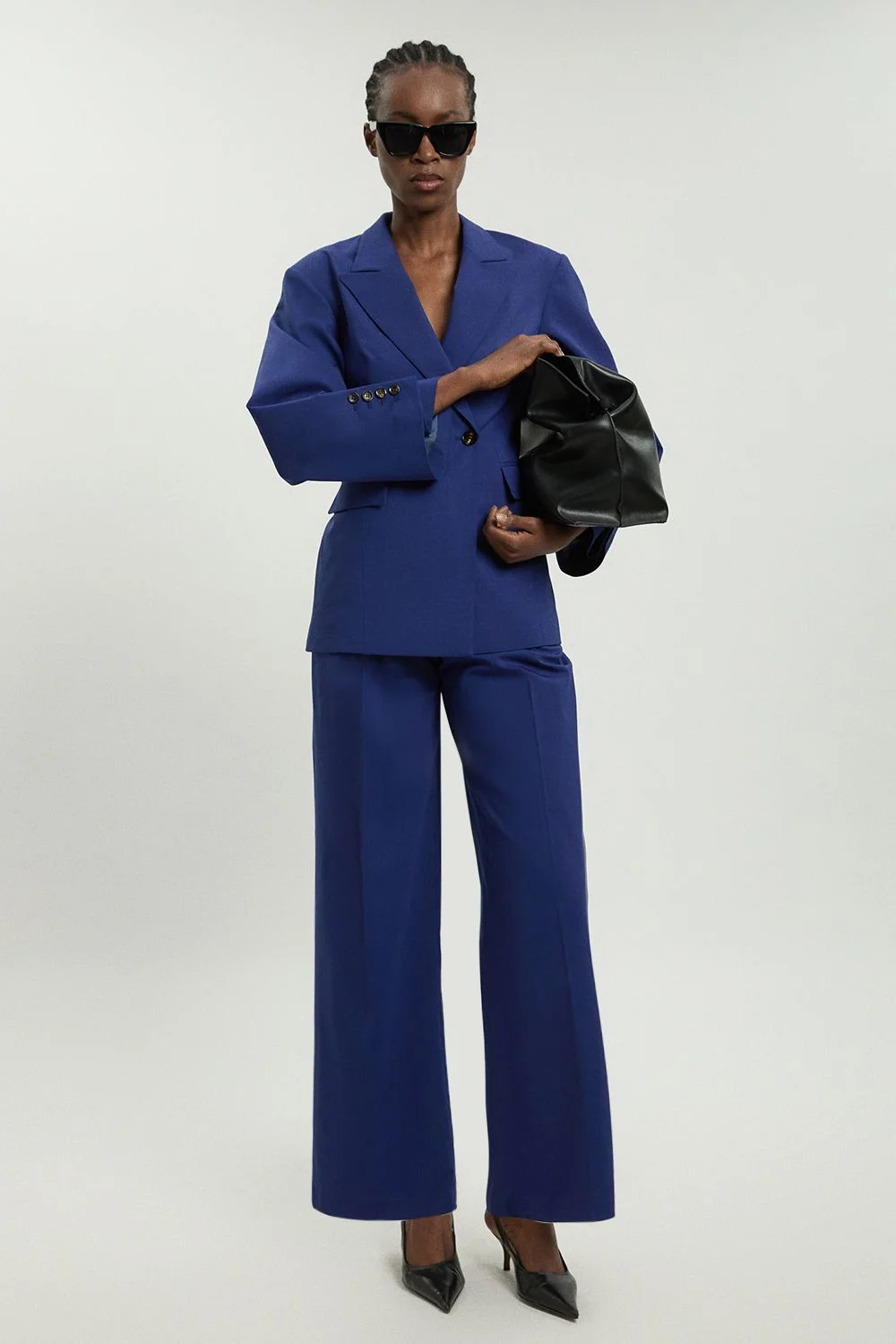 Tailored Straight Leg Cigarette Trouser - 1