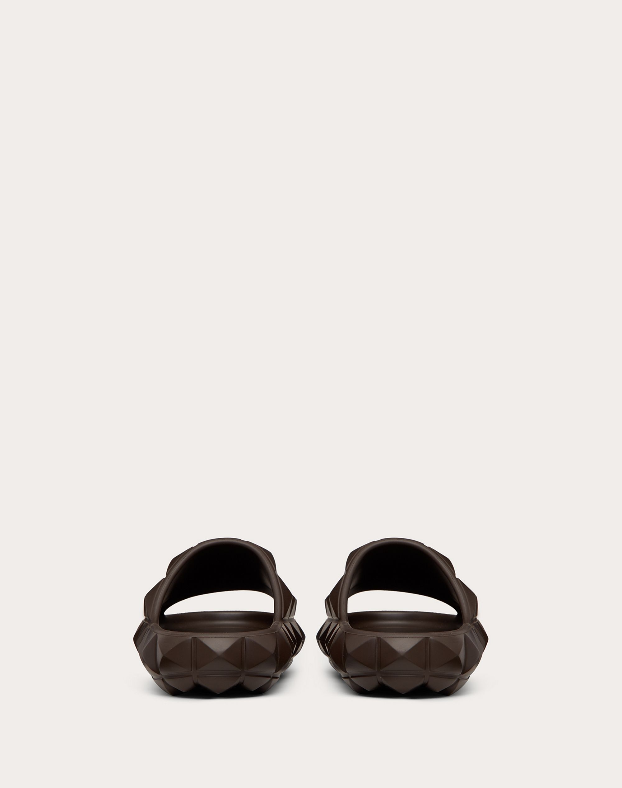 ROMAN STUD TURTLE SLIDE SANDAL IN RUBBER - 3