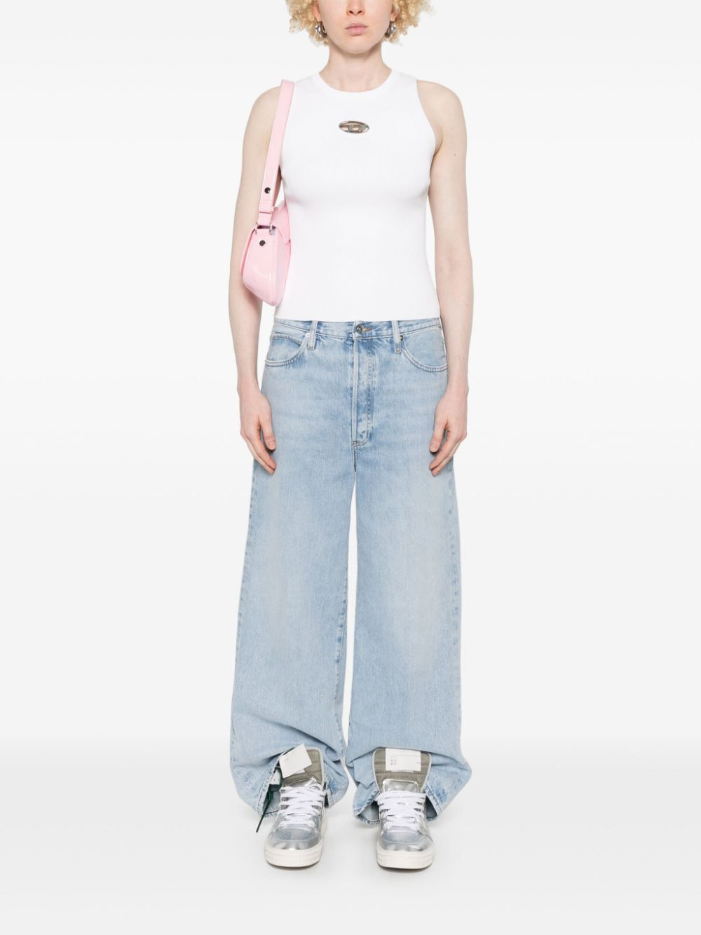 Diesel Women Oval-D Top - 4