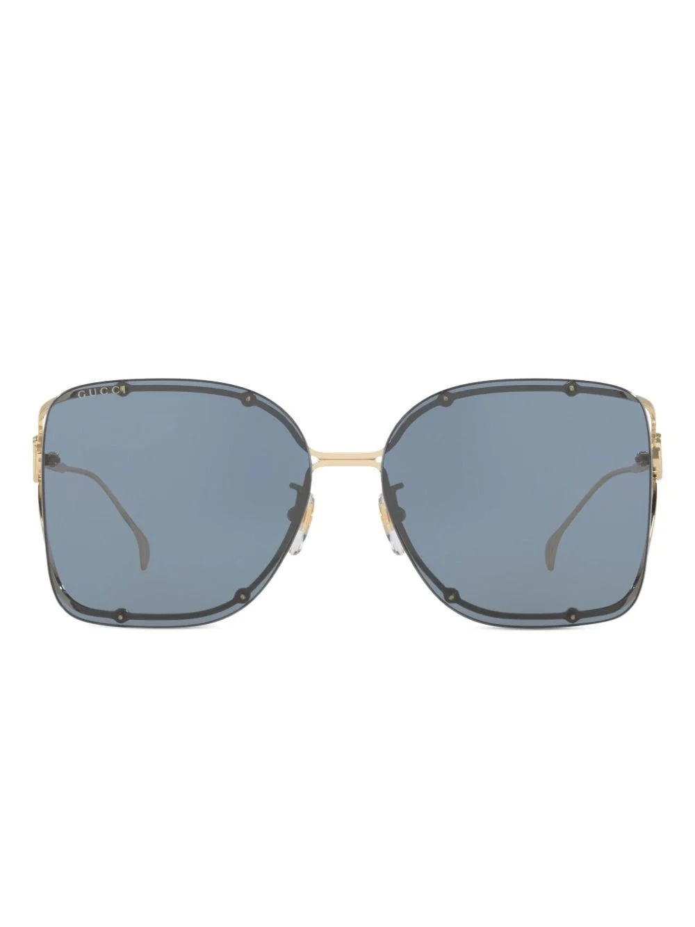 square-frame sunglasses - 1
