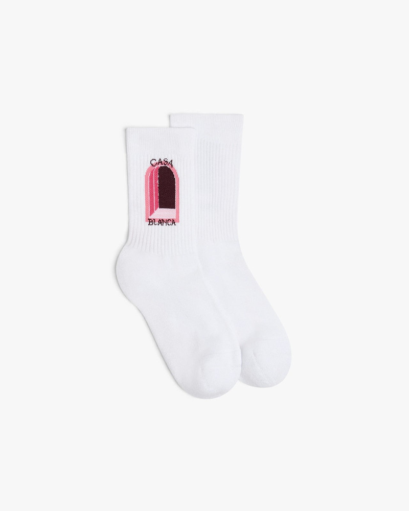 Aubergine Arch Socks | Casablanca Paris 1