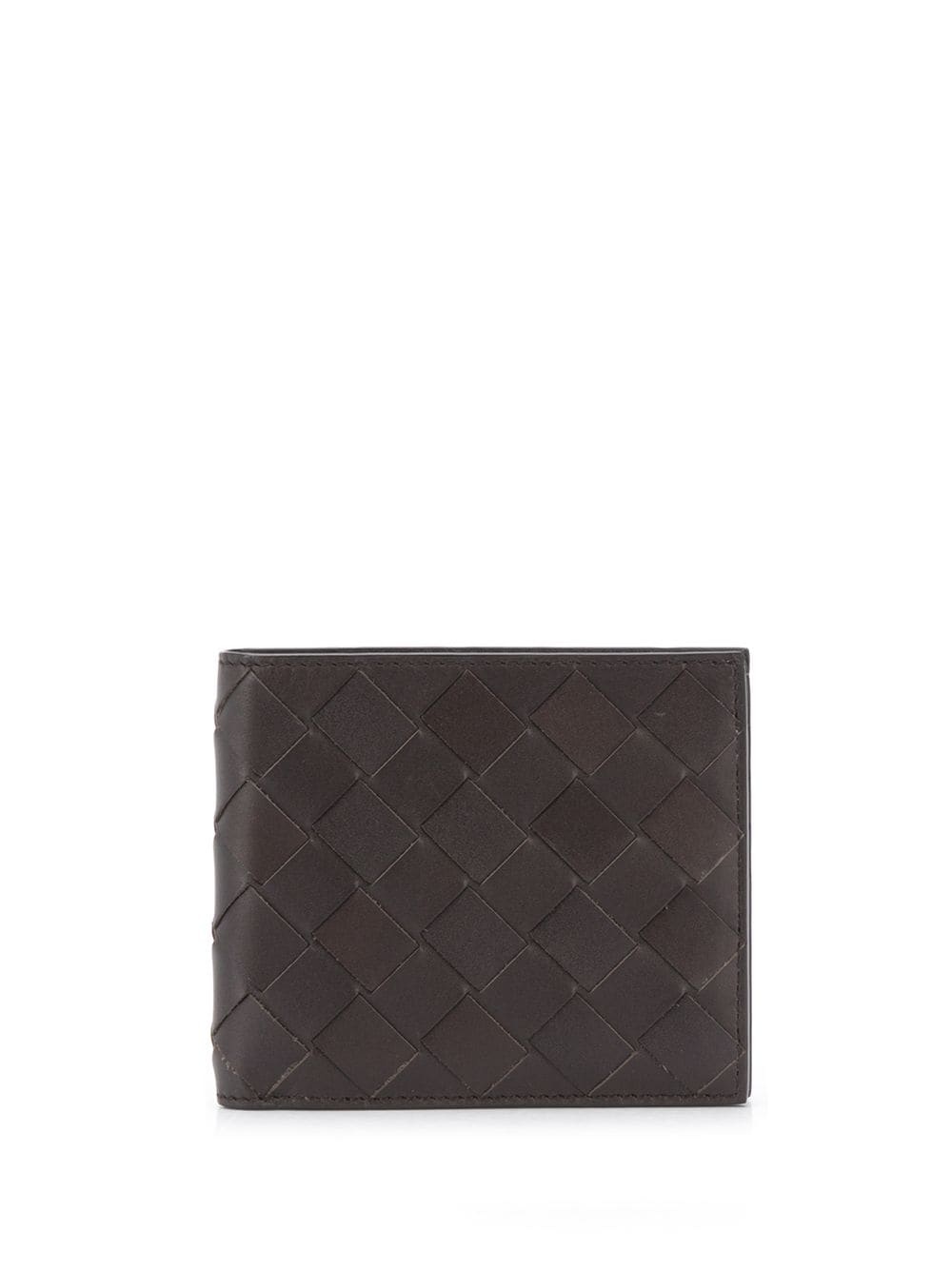 Intrecciato-weave wallet - 1